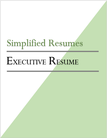 Executive Resume