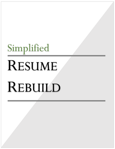 Resume Rebuild